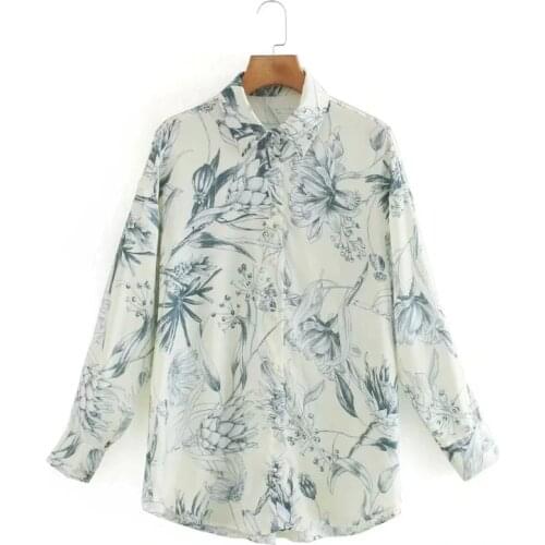 ZHDH Printed Blouses
