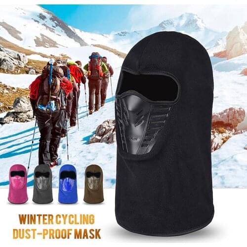 Winter Hiking Motorcycle Skiing Balaclava Face Cover Beanie Neck Coverage Scarves Full Protection Cycling Helmet Inner Cap
