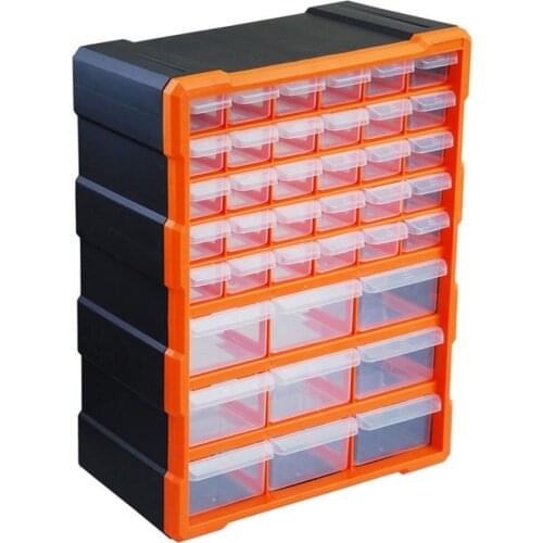 39 Multi Drawer Storage Cabinet Organiser TOPIND Plastic Parts Storage Wall Mount Hardware Storage Cabinet For Home Garage DIY