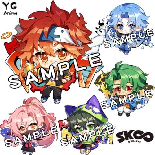 Anime SK8 the Infinity Keychains Figure Cosplay Reki Kyan Langa Hasegawa Miya Cheery Blossom Key Ring Fans Collection Props Gift