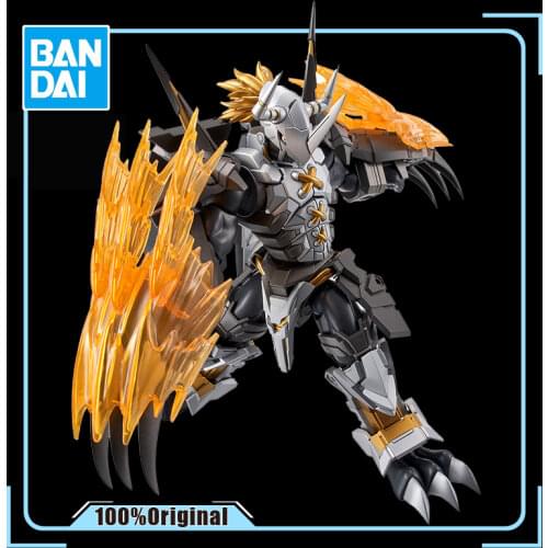 BANDAI Figure-rise Digital Monster Black War Greymon Assembled Model Toys Statue Action Figure Model Collection Toy