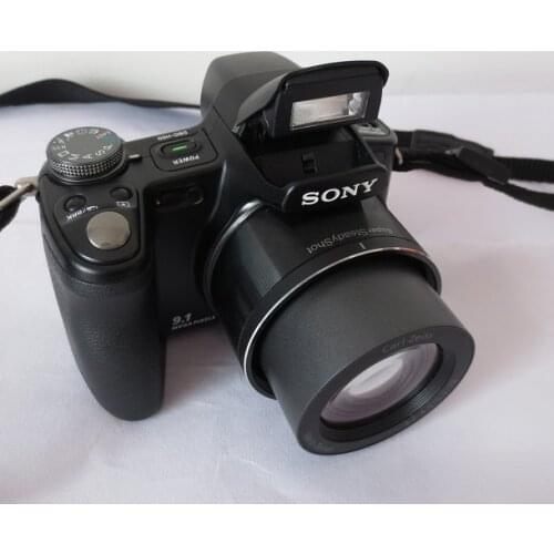 USED Sony Cyber-shot DSC-H50 9.1 MP Digital Camera with 15x Optical Zoom