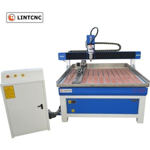 4 axis wood cnc router 1212 3kw water cooling spindle woodworking carving machines