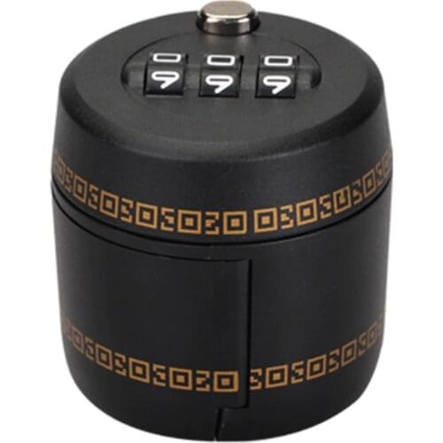 Y8AB Combination Lock for Wine & Liquor Bottle-Wine Whiskey Bottle Top Stopper - Bottle Password Code Lock Bottle mouth Stop