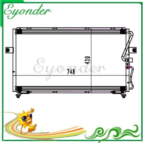 A/C AC Air Conditioning Condioner Condenser ASSY for KIA CARNIVAL Sedona 2.5 1998-2205