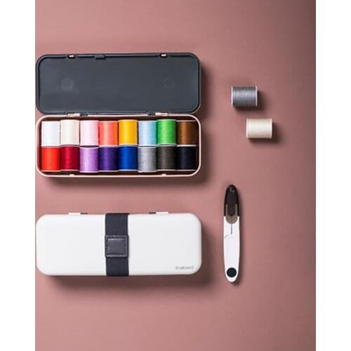 Sewing Thread Storage Box With Sewing Kit Case Container Holder Craft Spool Organizing Case Sewing Supplies