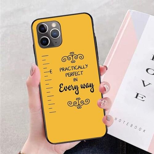 Mary Poppins soft TPU border phone case for iphone 11PRO 11PROMAX 11 X XS XR XSMAX 6 plus 7 7plus 8 8plus cover