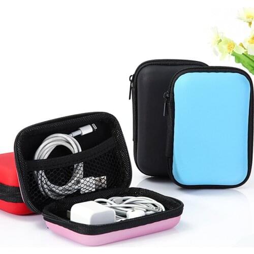 New Hot Storage Hold Case Storage Carrying Hard Bag Case for Earphone Headphone Earbuds Memory Card Outdoor Camping Climbing