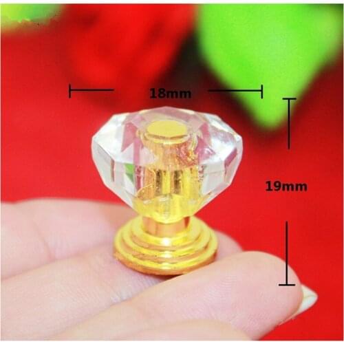 Modern White Handle Plastic Knobs and Handles Door Handle Cupboard Drawer Kitchen Pull Knob Furniture Acrylic,18*19mm