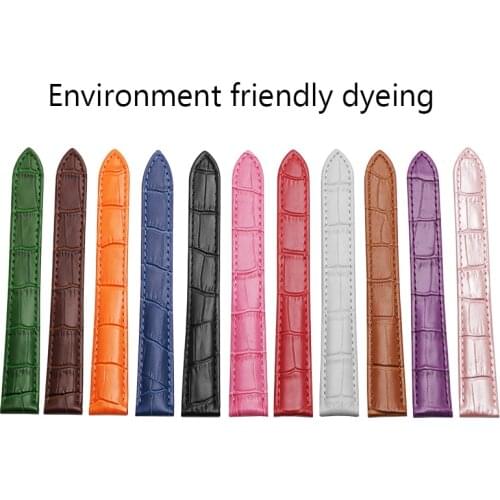 Suitable For Cartier Genuine Leather Watchband Female Strap For Tank Solo Male Cow Leather Wristband 20mm Mechanical Bracelet