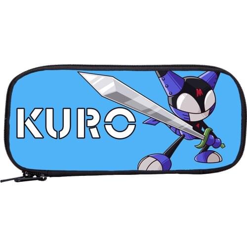 Cyborg Kuro Chan School Pencil Bag Cartoon Pencil Case Kids Children Pen Storage Pencil Bag Pouch
