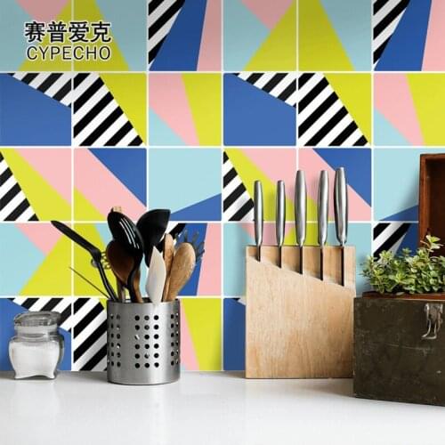 1 Square Meter DIY PP Wall Stickers Room Decoration for Kids Rooms Wall Sticker Decal Home Decor Living Rooms Kitchen 25pcs/lot