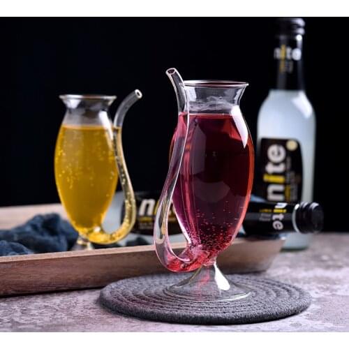 1PC 340ml Devil Wine Glass Cup Mug Wine Separator Decanter Whiskey Cocktail Champagne Home Bar Party Glassware for Drinking