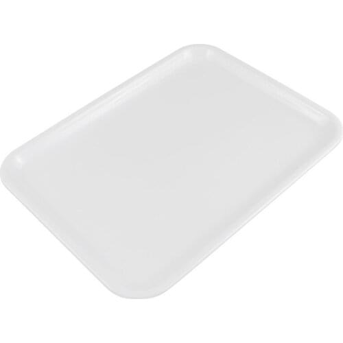 10 inch long rectangle shape serving tray made of plastic