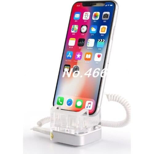 10X Mobile Phone Security Stand Charging For Iphone burglar Alarm System Cellphone Anti Theft Display Holder In Apple Store