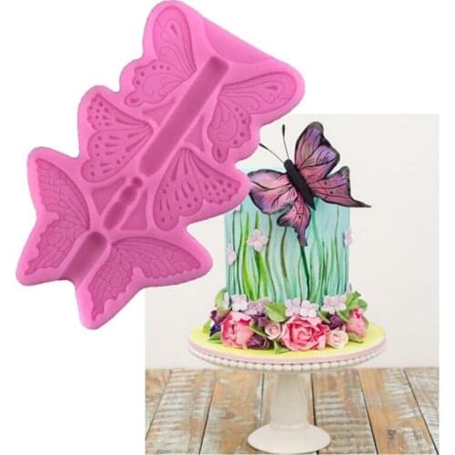 3D Bow Ribbon Silicone Cake Baking Molds Cupcake Fondant Cake Decorating Tools Gumpaste Chocolate Candy Clay Moulds