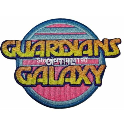 4" GALAXY LOGO Movie TV Series Costume Embroidered Emblem applique iron on patch
