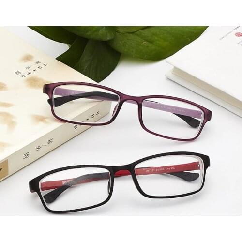 Myopia Glasses -1.0 1.5 2.0 to 6.0 Female Ultra Light TR90 Frame Prescription Student Shortsighted Eyewear Custom Diopter
