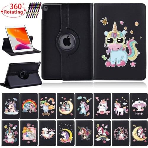 360 Rotating Tablet Case for Apple IPad 2/3/4/ IPad Mini 4/5/iPad 5th Gen/6th Gen/7th Gen/8th Gen Automatic Wake-Up Cover Case