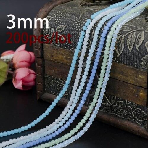 Ball Faceted Chinese crystal beads 3mm 200pcs Top quality Round sphere shape crystal Loose bead for jewelry making bracelet DIY