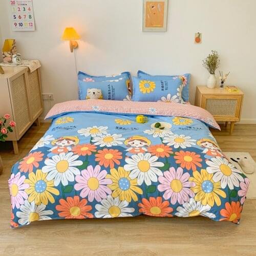 Cartoon Children Bedding Set, Duvet Cover Pillowcase 3pcs 150x200,220x240 Quilt Cover, Double Queen King Size Bed Sets