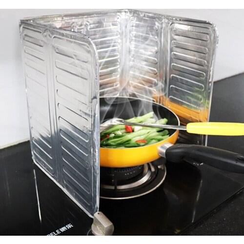 Creative kitchen tools accessories supplies stove heat insulation splash hot oil baffle Heat insulation and splash proof baffle