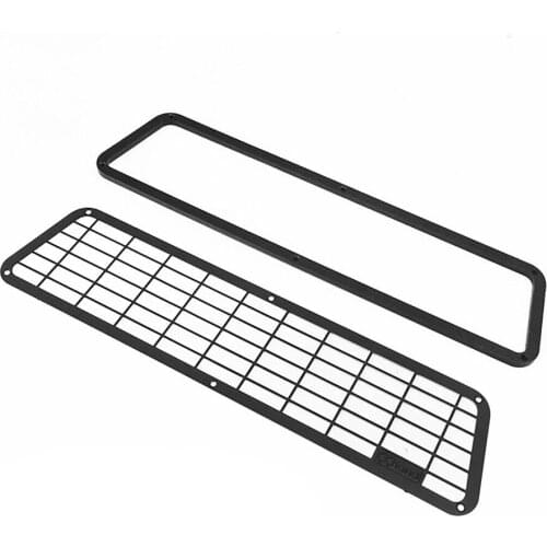 Metal Back Rear Window Guard Net for KILLERBODY LC70 4WD 1/10 RC Car Upgrade Parts