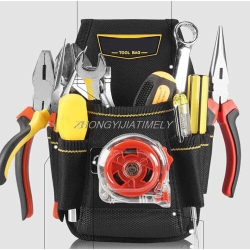 Multifunctional maintenance waist bag, tool bag, waist storage special tool bag, woodworking electrician bag