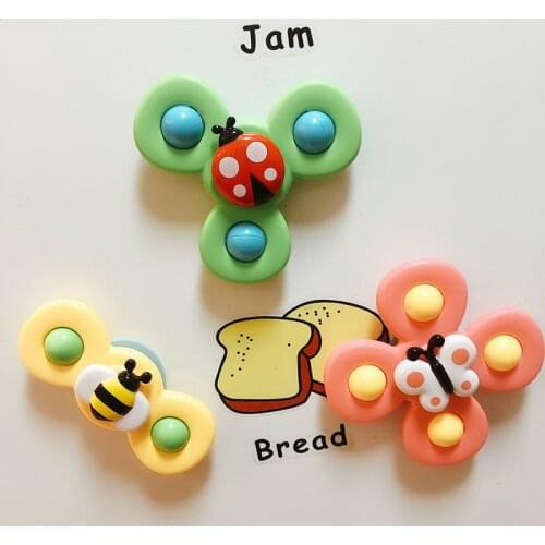 Cartoon newborn baby 1-3 childrens sucking cup zhuanle 6-month puzzle baby top toy infant educational toys