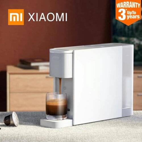 NEW XIAOMI MIJIA Capsule Coffee Makers S1301 home small automatic espresso coffee machine Automatic power-off protection 20BAR