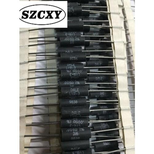 New and original 5PCS DALE LVR-3 3W 0.005R 0.005r 5mR 1% Non-inductive resistance