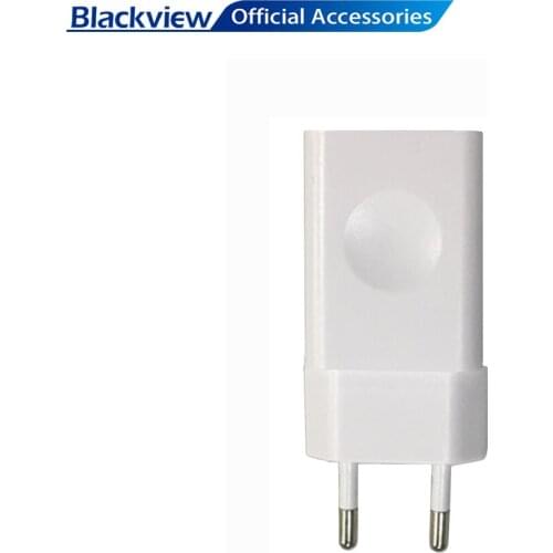 Original Blackview Adapter Portable White Charger 5V 1A EU Travel Adapter Charger for A30, A20, A20 Pro BV1000 A60 A80 BV5500