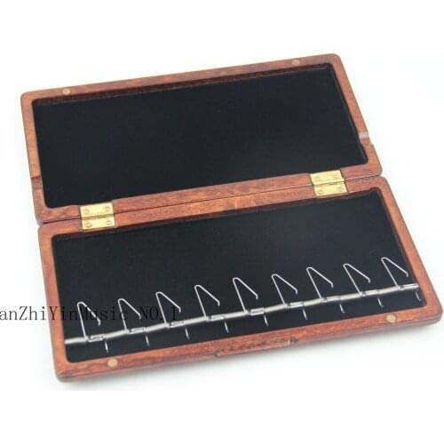Excellent Wooden Bassoon reed case hold 9 pcs reeds Strong