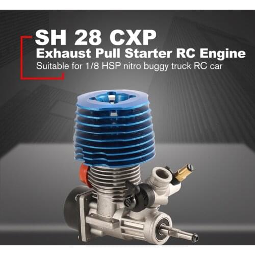 RC Model Car Accessories 1/8 Scale Car Model Universal Remote Control Model Durable Rc Car 28-Level Engine