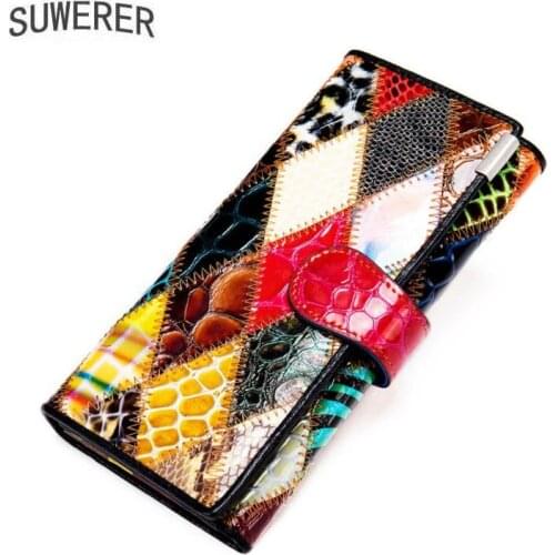 SUWERER Women's Colored Wallets