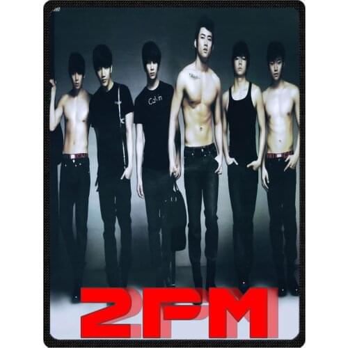 2PM Warm Fleece Throw Blanket Super Soft Flannel Manta For Sofa/Bed/Car/Plane/Travel/Baby Bedspread