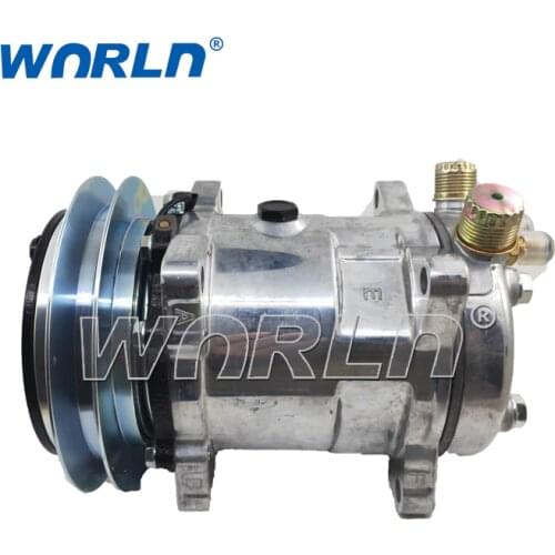 12V Ac Universal Compressor For Isuzu Truck 508 1B 12V 152MM Model