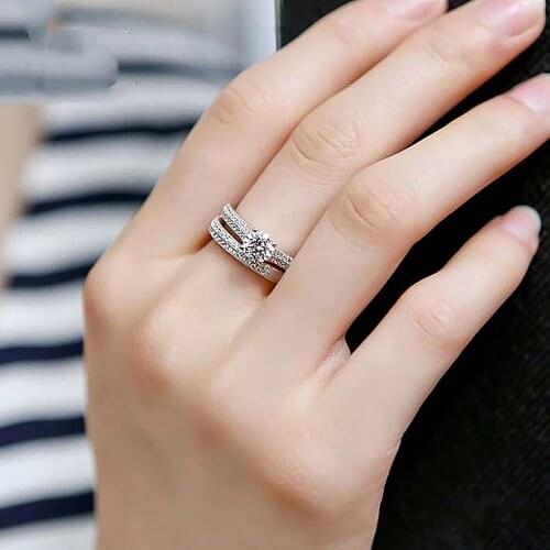 Woman Ring 1 Retro Ladies Central Set Corolla Hollow Ring Simple Personality Popular Accessories Different Models колечки 04