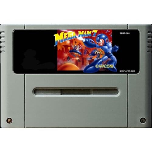 16Bit Games ** Mega Man 7 ( PAL EUR Version!! )