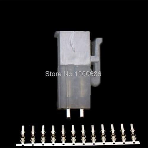 2Pin Automotive Connector 5557/5569 Connector 4.2MM Set Plug Terminal white