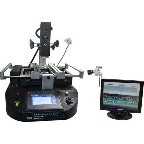 3 Zones LY R5830 R5830C touch screen BGA Rework Station hot air for Laptop Motherboard Chip Repair 4500W ZM-R5830