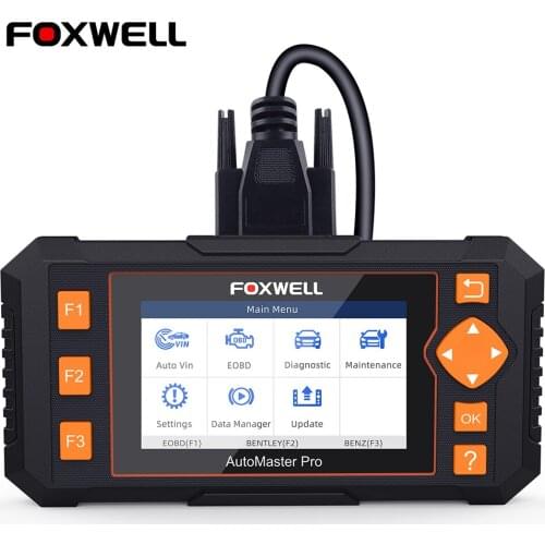 Foxwell NT634 OBD2 Auto Diagnostic Tools Scanner Engine ABS System Code Reader Scan EOBD OBD 2 Diagnosis Tool Free Update