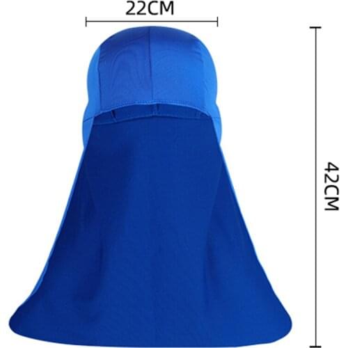 Quick-drying Turban Shawl Long Tail Cap Long-tail Scarf Hat Comfortable Breathable Summer Sports Cycling Climbing