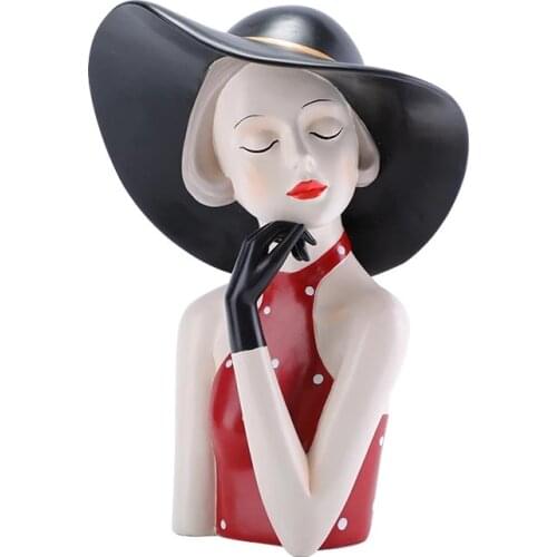 Ornaments Home Statues Sculptures Figurines For Interior Nordic Room Decoration Home Accessories Bedroom Desk Office Living Room