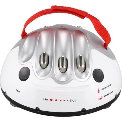 Polygraph Test Tricky Lie Detector Shocking Liar Funny Adjustable Adult Micro-Truth Party Game Consoles Gifts Toy