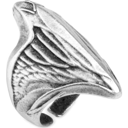 Resurrection Kayi Motif Thumb Ring In Traditional Male ring kayi LENGTH icon at best