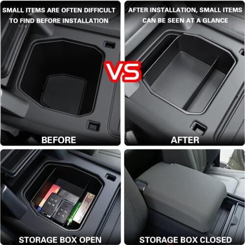 For Land Rover Defender 110 2020 Car Styling Car armrest Box Central Secondary Storage Glove Phone Holder Container
