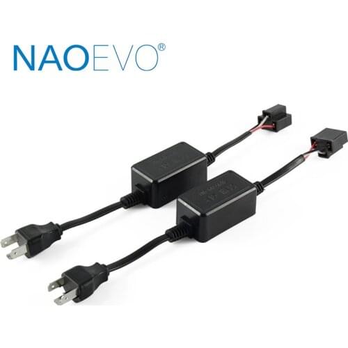NAOEVO h7 led CANBUS H4 Decoder Error Free H11 HB3 HB4 H1 H3 9005 9006Car Warning Canceller Error Capacitor for led headlight
