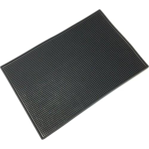 New Rubber Bar Service Spill Mat PVC Pad Coaster Placemat Rectangle Beer Whiskey Waterproof Bar Accessories