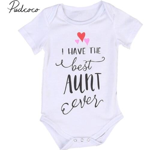 Pudcoco Infant boy clothing Toddler Girl Short Sleeve print o-neck Bodysuits Newborn Baby Boys Outfits Summer Clothes 0-24M